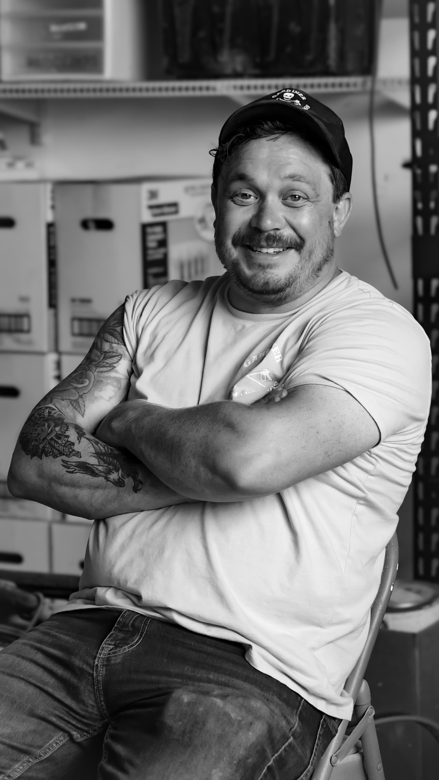 Sam Gardiner, founder of Gardiner Custom Coatings
